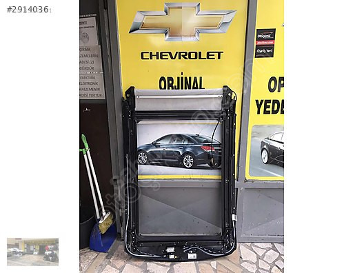 Opel crossland x sunroof açılır tavan perde tavan döşemesi
