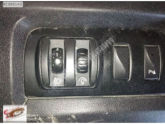 RENAULT FLUENCE FAR AYAR DÜĞMESİ ORİJİNAL