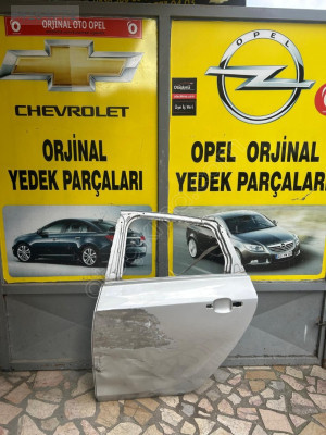 opel astra j sol arka kapı gri renk