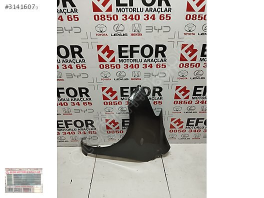 TOYOTA YARİS ORJİNAL ÇIKMA SOL ÖN ÇAMURLUK 07-10