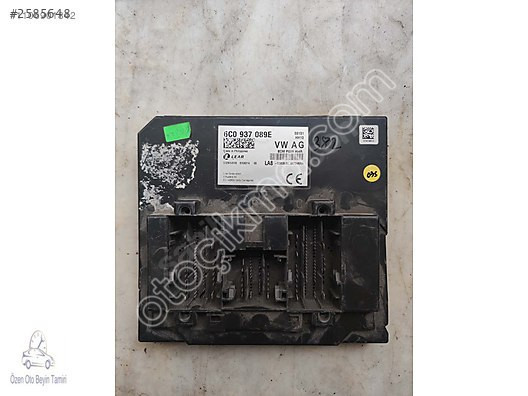 Volkswagen Polo BCM Merkezi kontrol Modülü 6C0937089E