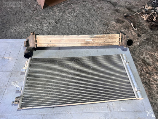 RENAULT FLUENCE KLİMA RADYATÖRÜ VE İNTERCOOL RADYATÖRÜ ORJİNAL