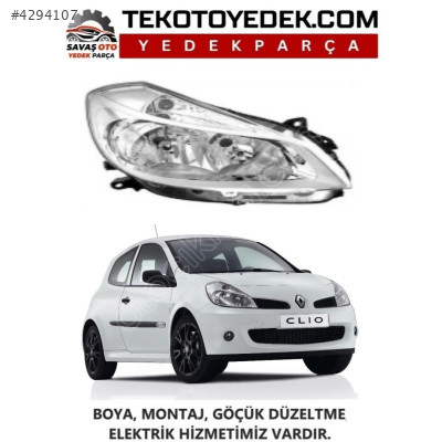 CLİO ÖN FAR SAĞ SOL 2006 VE ÜZERİ / KAMPANYA