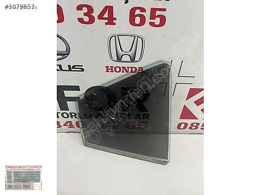 TOYOTA COROLLA SAĞ ARKA KELEBEK CAMI SÖKME ORJİNAL 19-23