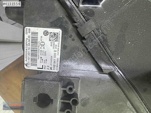5NB941035E VW TİGUAN SOL FAR ORİJİNAL ÇIKMA