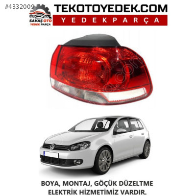 GOLF 6 ARKA DIŞ STOP SAĞ SOL 2010 2011 2012 2013 / KAMPANYA