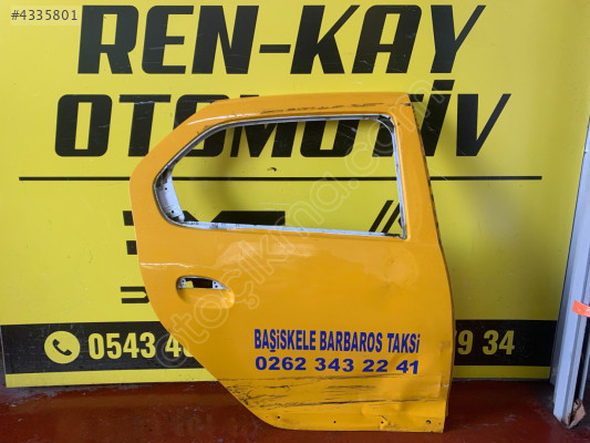 RENAULT SYMBOL SAĞ ARKA KAPI ÇITALI ORJ ÇIKMA RENKAY KOCAELİ
