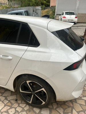 opel astra l sol arka çamurluk sökme kesme beyaz renk