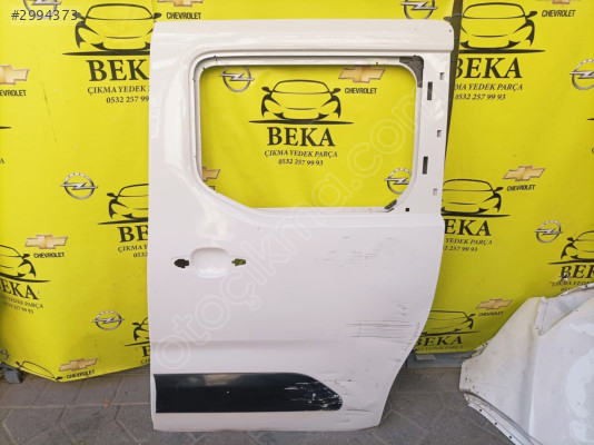 OPEL COMBO E SOL ARKA KAPI ÇIKMA ORJİNAL YEDEK PARÇA