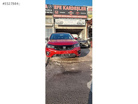 2021 VE 2024 HONDA CİTY ORİJİNAL ÖN TANPON