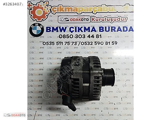 063377416010 Volvo V50 Çıkma Şarj Dinamosu Orjinal Temiz