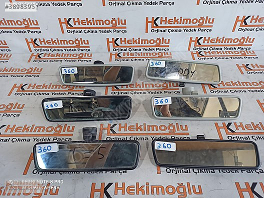 VW VOLKSWAGEN DİKİZ AYNALARI SİYAH VE KREM HATASIZ (CADDY TRANSP