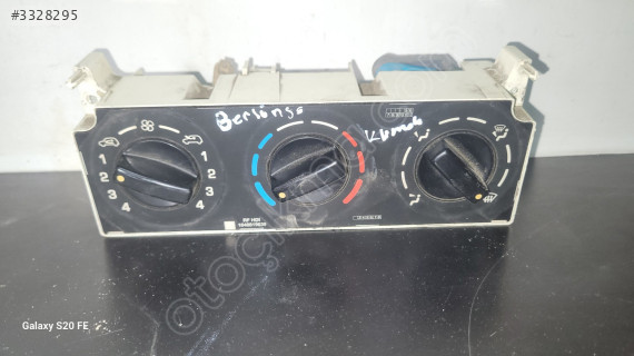 Citroen berlingo kalorifer kumanda paneli