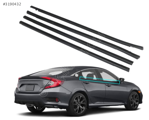 ÇITA CAM SIYIRICI FİTİL ÖN SOL DIŞ HONDA CIVIC 16-21 72450-TEA-T0