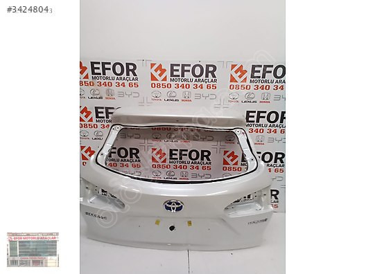 TOYOTA COROLLA CROSS ORJİNAL ÇIKMA BAGAJ 23-24