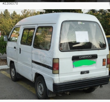 Daewoo damas sürgülü kapı