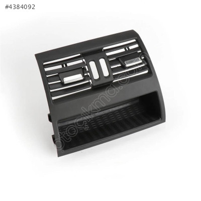64229172344 BMW F10 KLİMA KALORİFER IZGARASI ARKA (SİYAH-KROMLU)