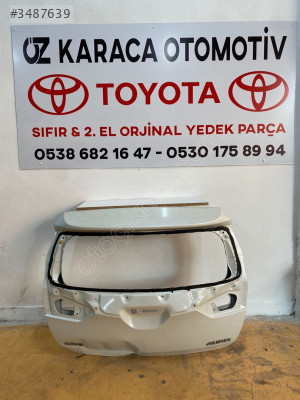 2013-2018 TOYOTA AURİS ÇIKMA ORJİNAL BAGAJ KAPAĞI
