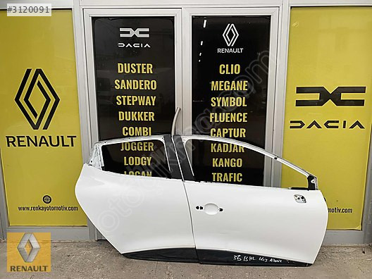RENAULT CLİO 4 SAĞ ÖN - SAĞ ARKA KAPI ÇIKMA ORJ RENKAY OTO