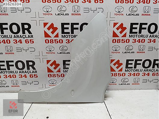 TOYOTA PROACE SOL ÖN ÇAMURLUK ORJİNAL ÇIKMA YEDEK PARÇA 23-