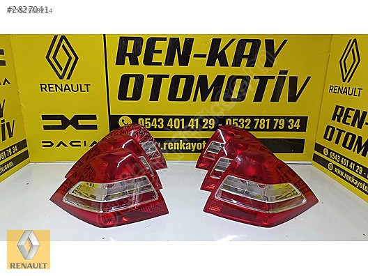 2007-08 Renault Megane 2 Sağ-Sol Stop Yeni Yedek Parça