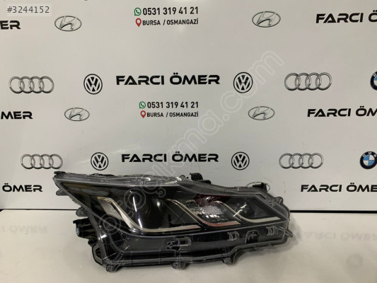 TOYOTA COROLLA SAĞ ÖN FAR ORJİNAL HATASIZ