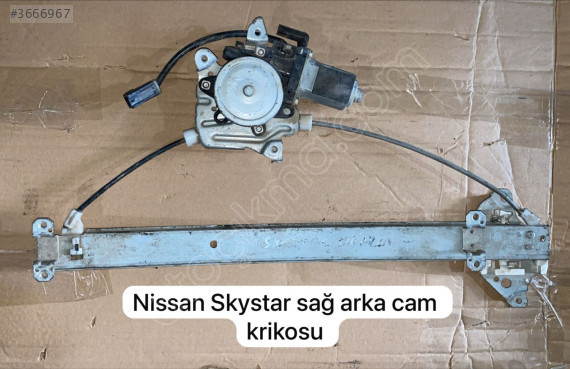 NİSSAN SKYSTAR SAĞ ARKA CAM KRİKOSU