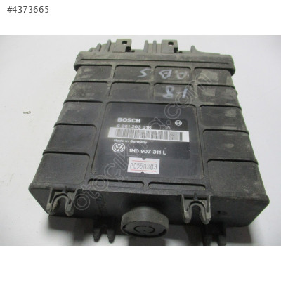 Volkswagen Golf 3 1.8 Motor Beyni 0261203318 1H0907311L