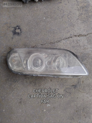 CHEVROLET CAPTİVA SAĞ ÖN FAR AZ HASARLI 2007-2011