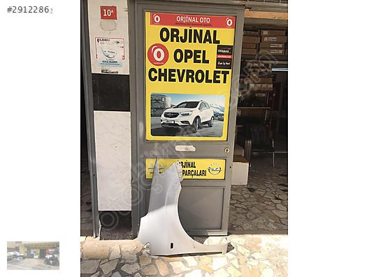 Chevrolet aveo çıkma sağ ön çamurluk ORJİNAL OTO