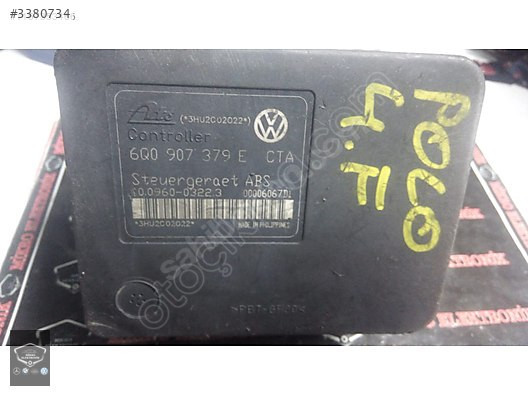 6Q0907379E VW POLO ABS BEYNİ 6Q0614117C