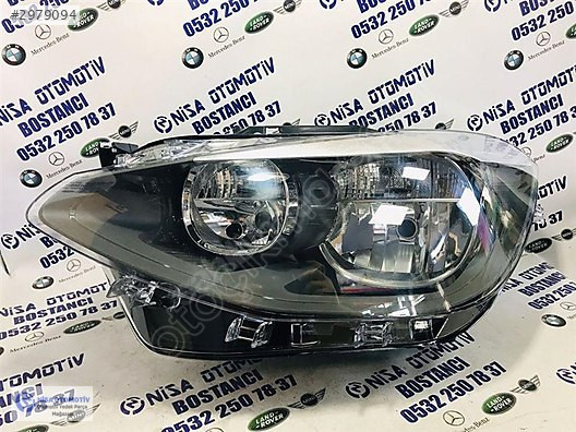 BMW 1 SERİSİ F20 MAKYAJSIZ XENONSUZ HALOJEN SOL FAR 63117229671