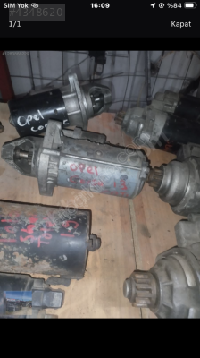 Opel corsa 1.3 marş dinamosu