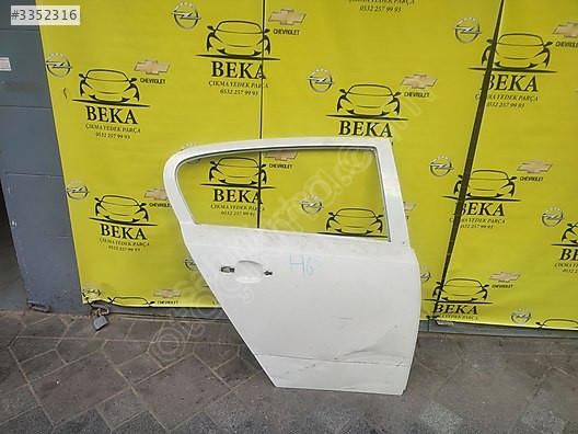 OPEL ASTRA H HB SAĞ ARKA KAPI BEYAZ ÇIKMA ORJİNAL YEDEK PARÇA
