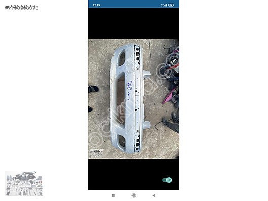 Volkswagen Bora ön tampon