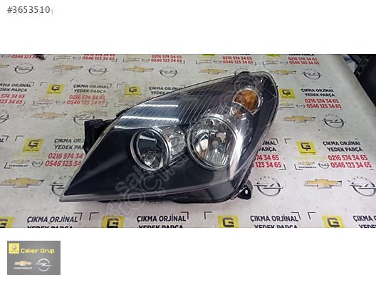 OPEL ASTRA H SOL ÖN FAR ÇIKMA SÖKME YEDEK PARÇA