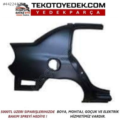 CLIO SEDAN ARKA ÇAMURLUK SAĞ SOL 1998 1999 VE ÜZERİ / KAMPANYA