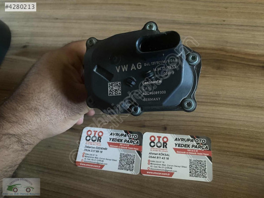 VW AUDİ SEAT SKODA 1,6-2,0 TDİ ORJ ÇIKMA EGR VALFİ 04L131501M-C