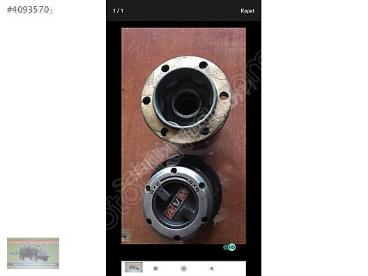 Land Rover Seri 3 Hub