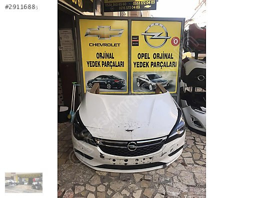 Opel astra k komple ön set kaput tampon far çamurluk