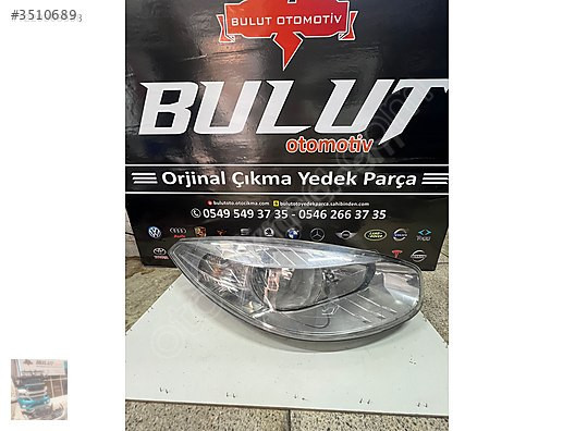Renault fluance sağ ön far orjinal çıkma