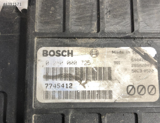 Fiat Uno 70S 1.4 Motor Beyni 0280000725