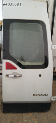 Renault master çıkma bagaj kapagı