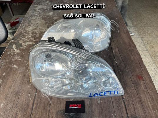 CHEVROLET LACETTİ SAĞ SOL FAR ORJİNAL EYUPCAN OTO