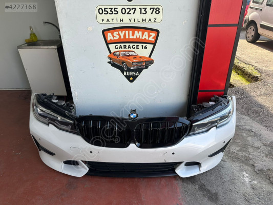 BMW 3 SERİSİ G20 ÖN TAMPON FAR SETİ ORJİNAL DOLU
