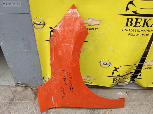 OPEL CORSA F SAĞ ÖN ÇAMURLUK TURUNCU ÇIKMA ORJİNAL YEDEK PARÇA