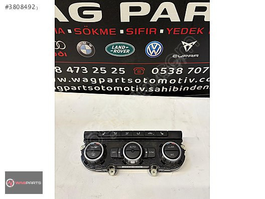 VW - PASSAT - CC - SCİROCCO KLİMA KONTROL ÜNİTESİ 3AA907044BQ