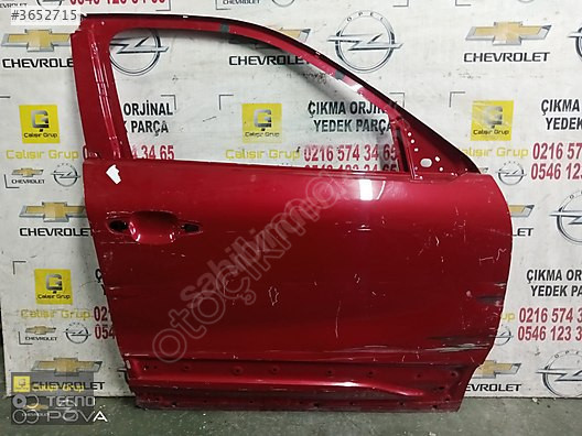OPEL MOKKA B SAĞ ÖN KAPI ÇIKMA SÖKME YEDEK PARÇA