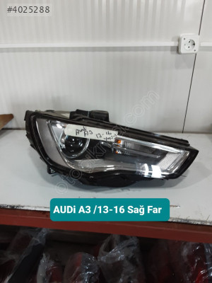 AUDi A3 /13-16 Sağ Far