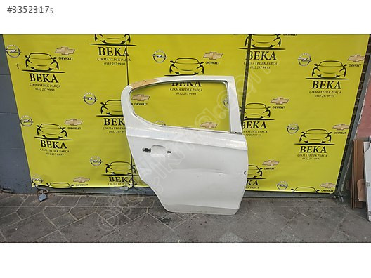 OPEL CORSA E SAĞ ARKA KAPI BEYAZ ÇIKMA ORJİNAL YEDEK PARÇA